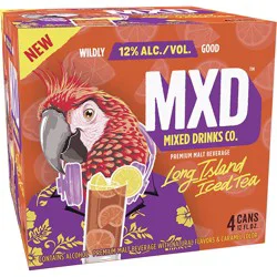 Mxd Long Island Iced Tea 4 Pack Cans