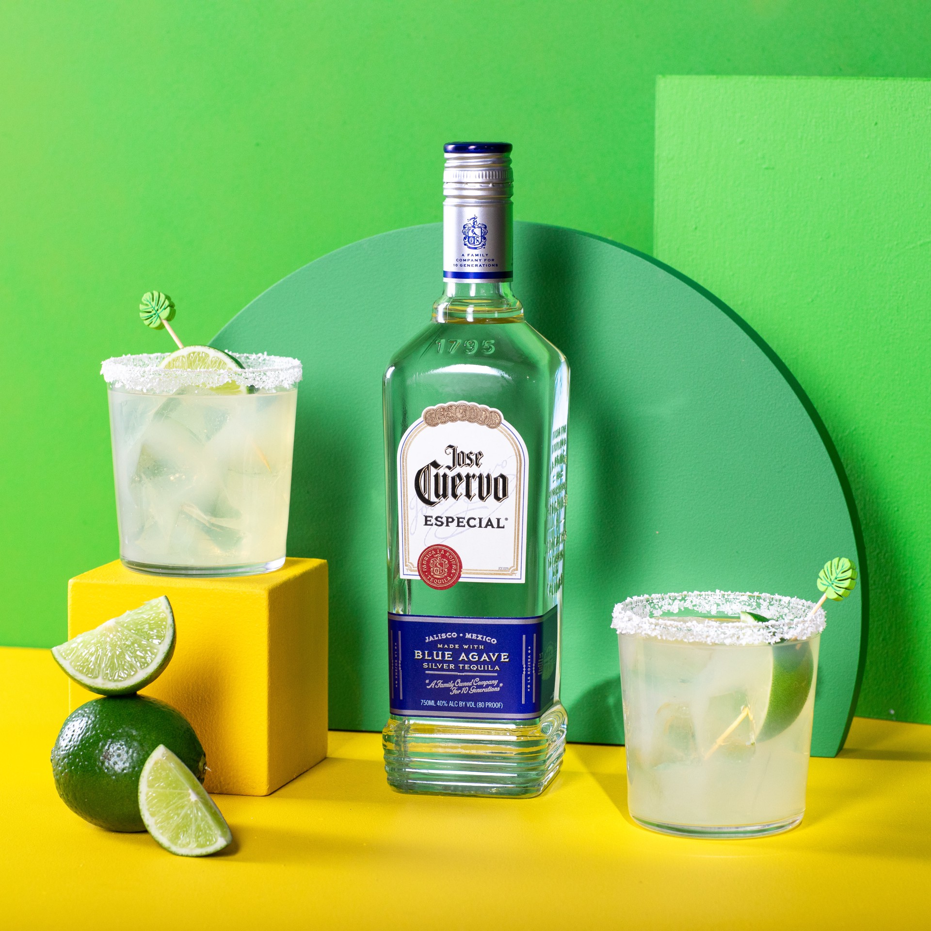 slide 6 of 9, Jose Cuervo Especial Silver Tequila with Margarita Mix 80 Proof - 750 ml, 750 ml