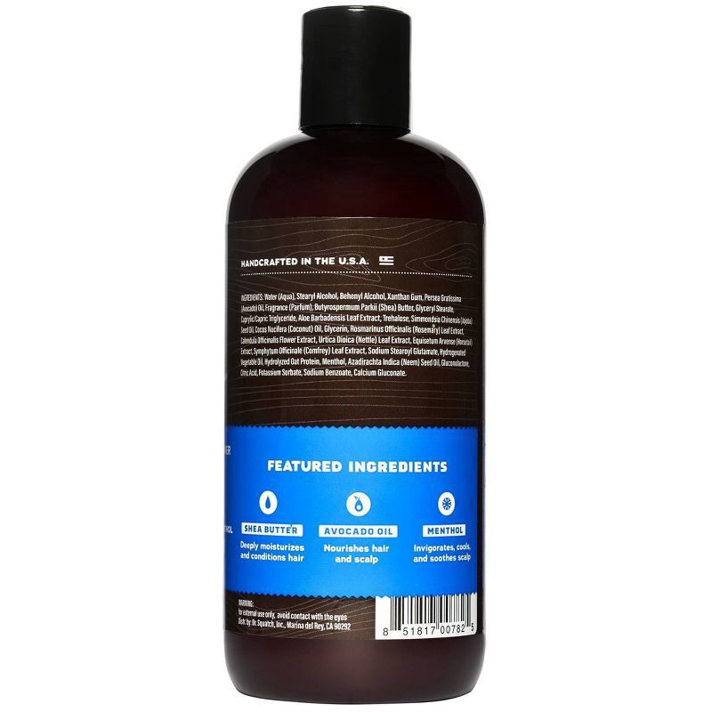 slide 3 of 3, Dr. Squatch Men's Fresh Falls Natural Conditioner 11.5 fl oz, 11.5 fl oz