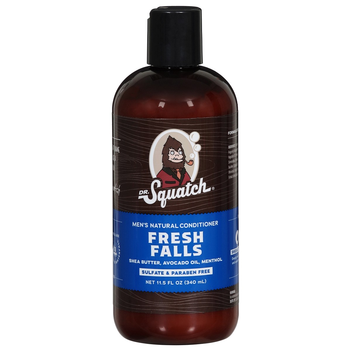 slide 1 of 3, Dr. Squatch Men's Fresh Falls Natural Conditioner 11.5 fl oz, 11.5 fl oz