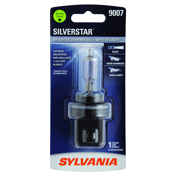 slide 1 of 6, Sylvania 9007 SilverStar Headlight, 1 ct
