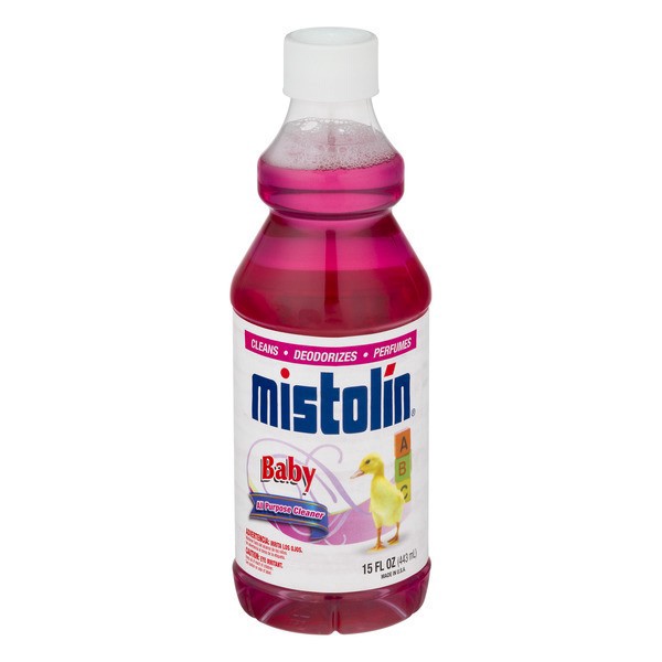 slide 1 of 1, Mistolin Cleaner - Baby Fresh, 15 fl oz