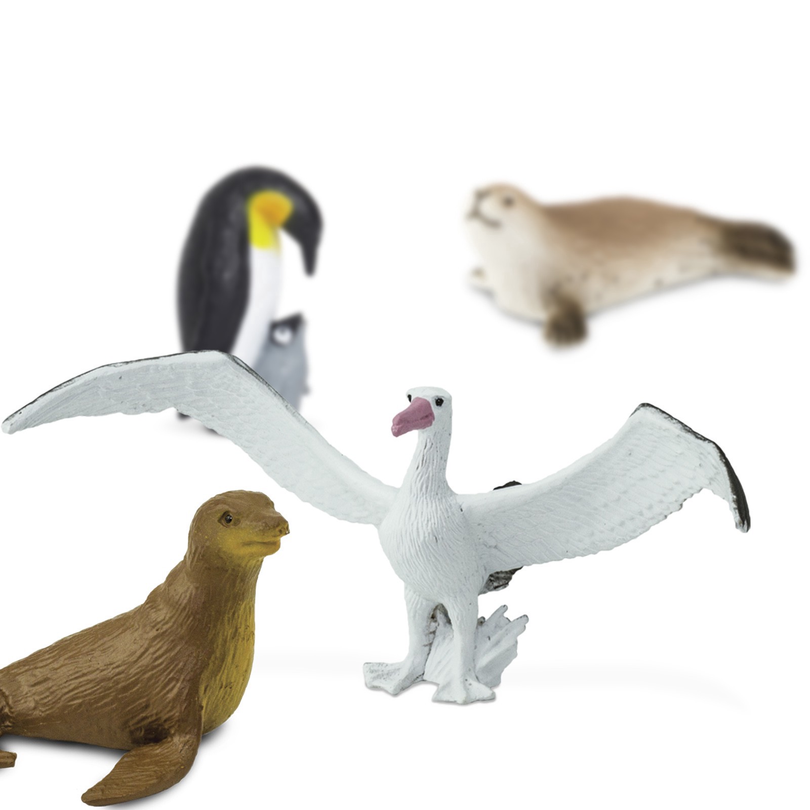 slide 2 of 4, Safari Ltd. Safari Ltd Toob Antarctica, 1.5 in x 1.5 in