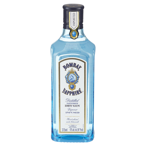 slide 1 of 1, Bombay Dry Gin, 375 ml