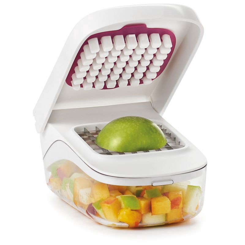 slide 7 of 7, OXO Vegetable Manual Food Chopper, 1 ct