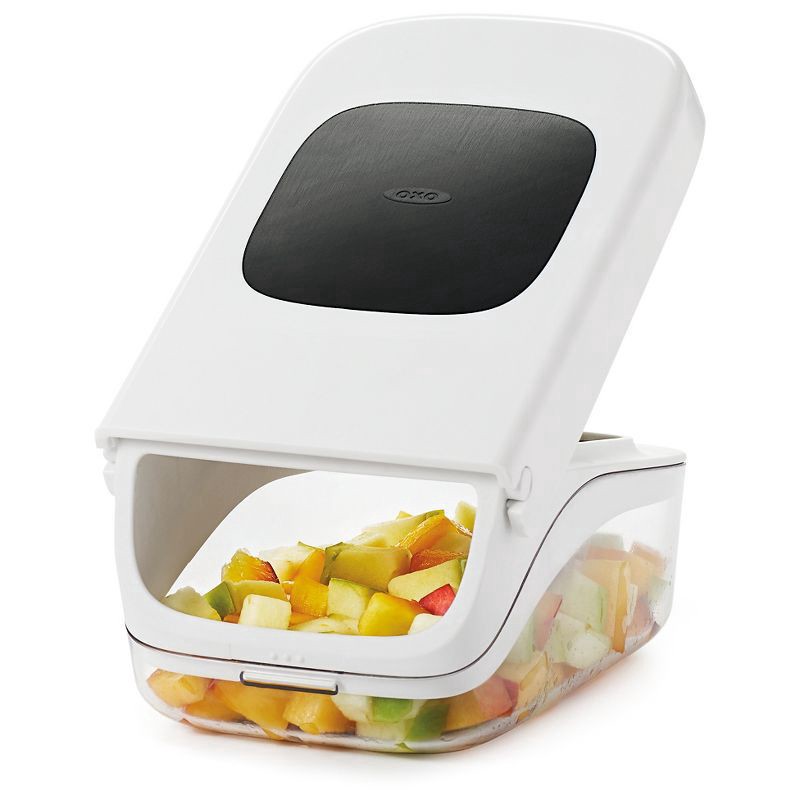 slide 5 of 7, OXO Vegetable Manual Food Chopper, 1 ct