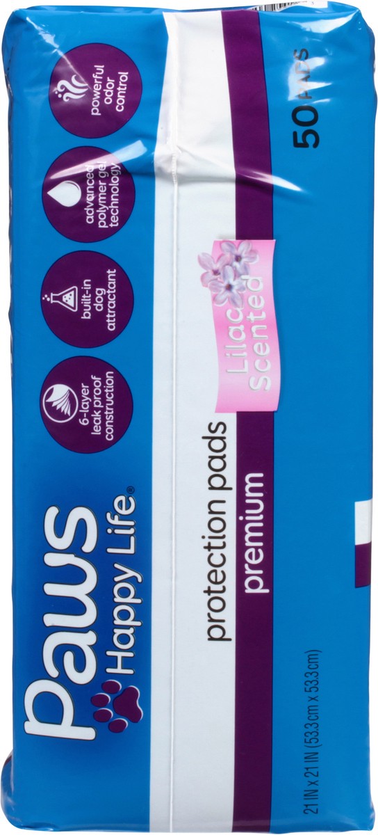 slide 7 of 9, Paws Happy Life Lilac Scented Premium Protection Pads 50 ea, 50 ct