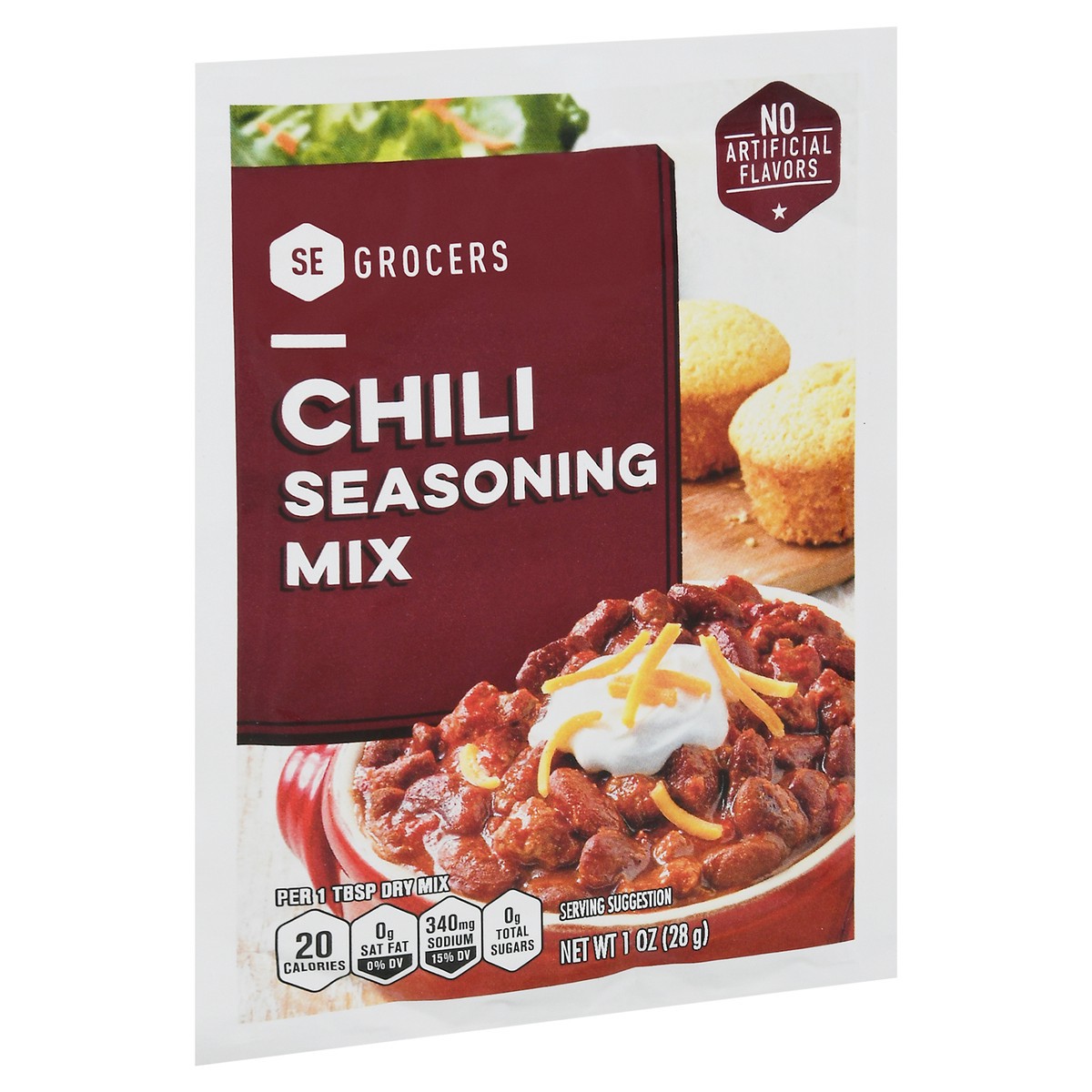 slide 5 of 14, SE Grocers Chili Seasoning Mix, 1 oz