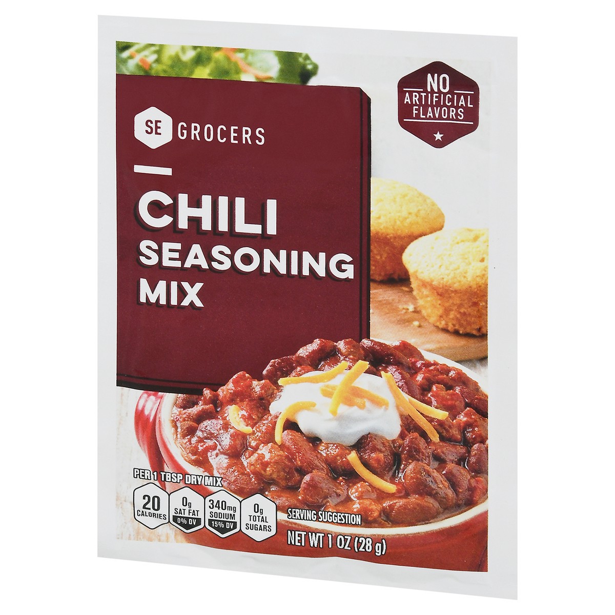 slide 8 of 14, SE Grocers Chili Seasoning Mix, 1 oz