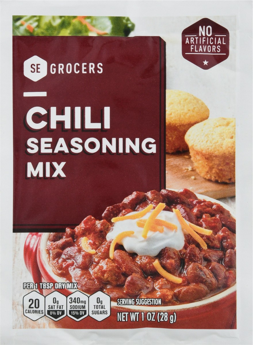 slide 9 of 14, SE Grocers Chili Seasoning Mix, 1 oz