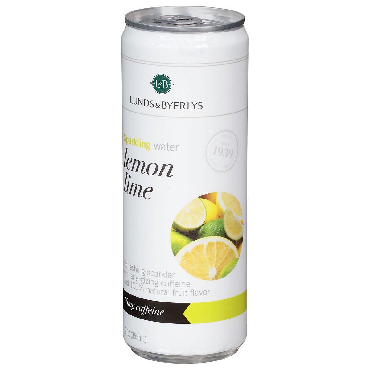 slide 4 of 9, Lunds & Byerlys Lemon Lime Sparkling Water 12 oz, 12 oz