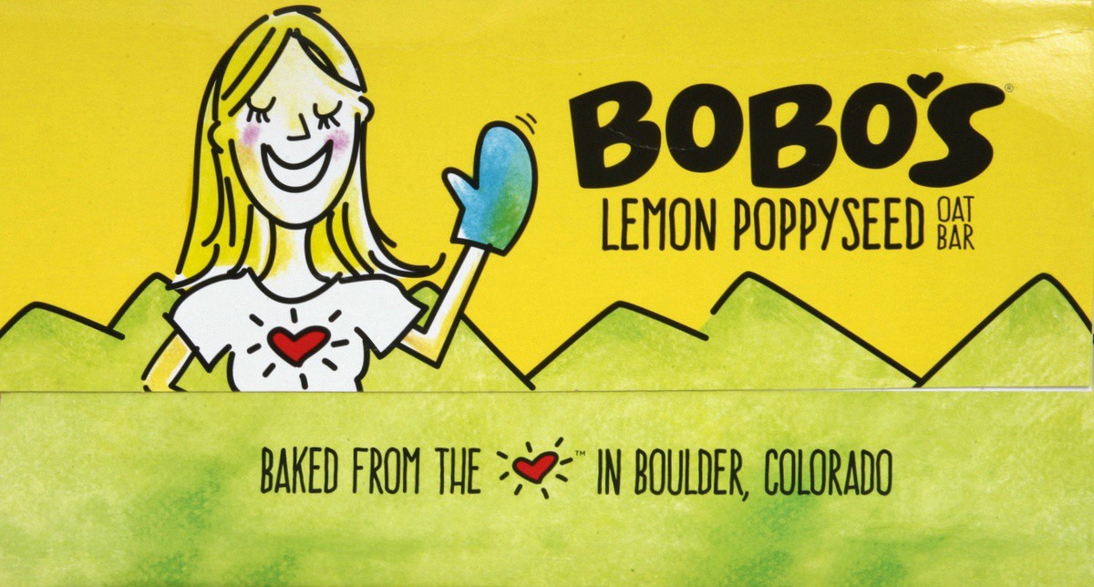 slide 3 of 6, Bobo's Oat Bars Lemon Poppyseed, 3 oz