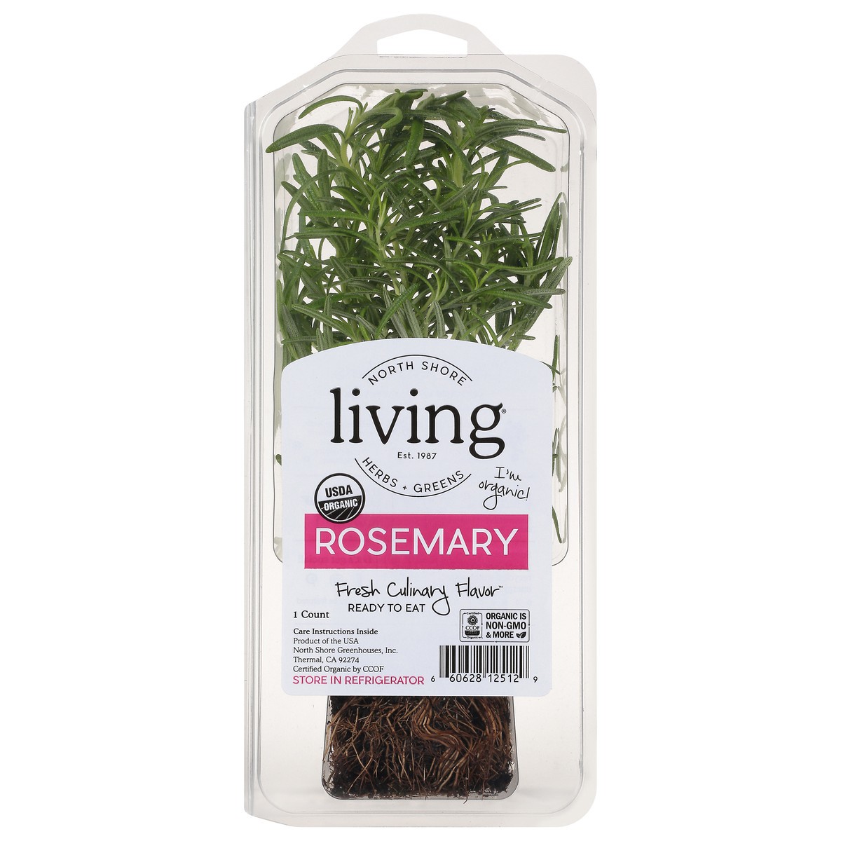 slide 1 of 7, North Shore Living Rosemary Organic, 