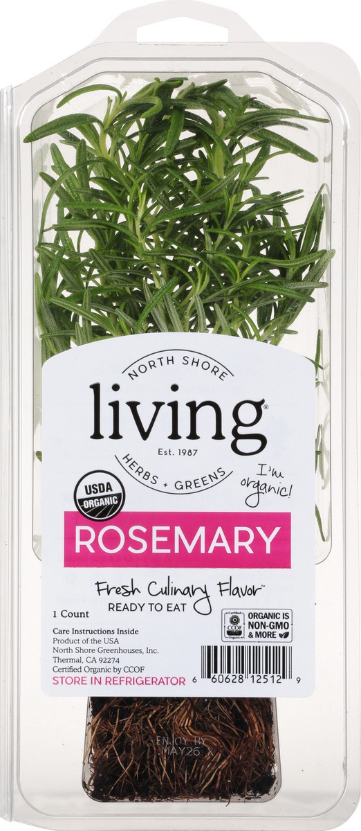 slide 5 of 7, North Shore Living Rosemary Organic, 