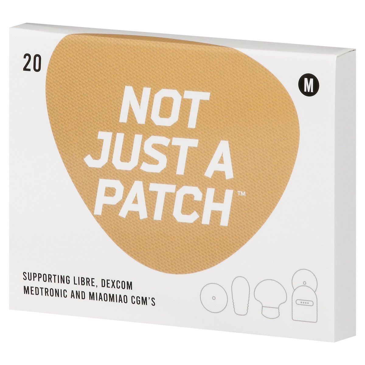 slide 4 of 9, Not Just a Patch 20 ea, 20 ct