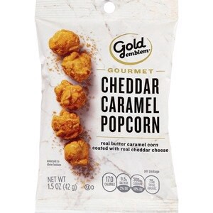 slide 1 of 1, GE Caramel Cheddar Popcorn, 1.5 oz