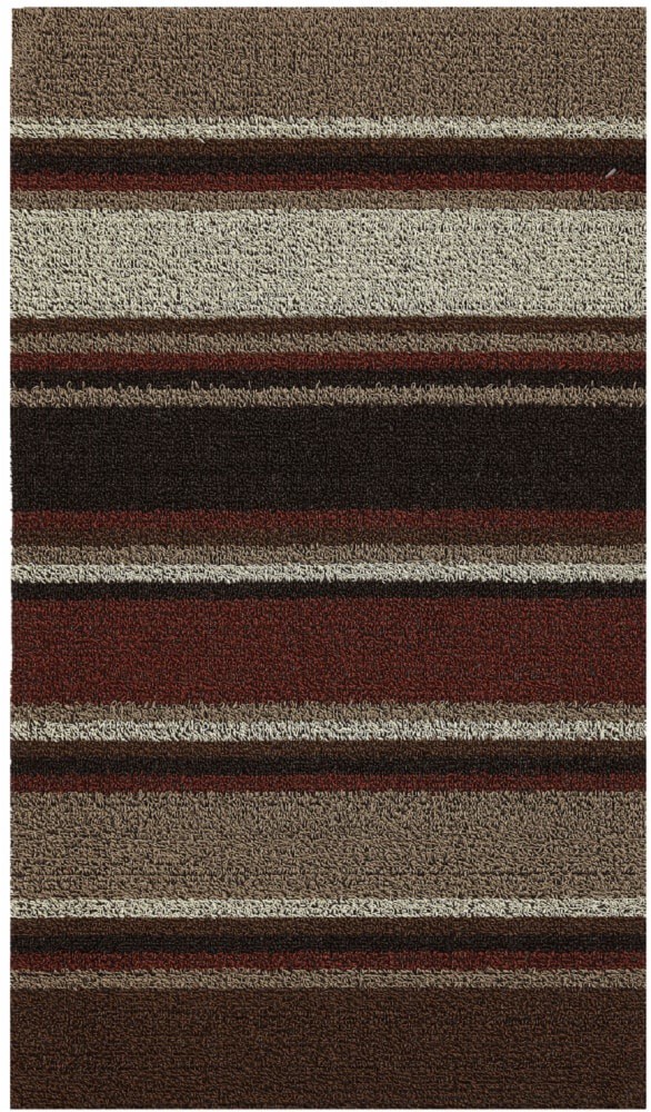 slide 1 of 1, Mohawk Microloop Narrow Rug - Tan/Multi-Color, 18 in x 30 in