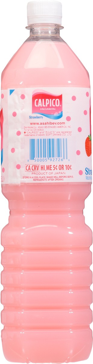 slide 8 of 13, Calpico Strawberry Non-Carbonated Beverage - 50.7 fl oz,