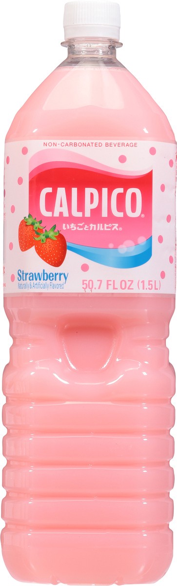 slide 4 of 13, Calpico Strawberry Non-Carbonated Beverage - 50.7 fl oz,
