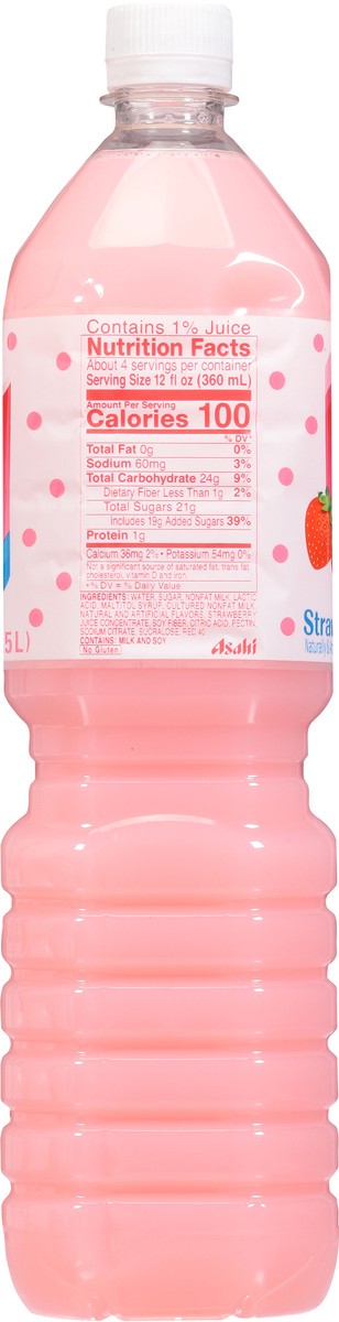 slide 6 of 13, Calpico Strawberry Non-Carbonated Beverage - 50.7 fl oz,