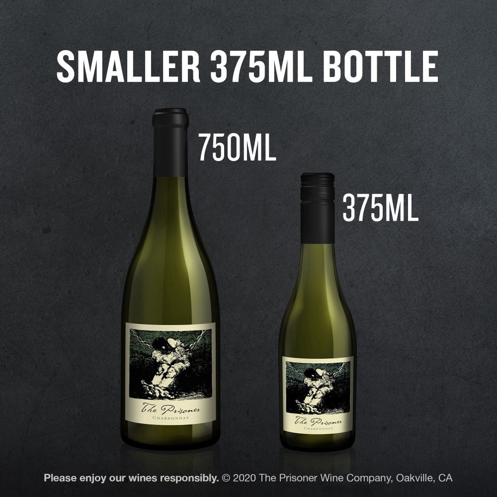 slide 3 of 7, The Prisoner Wine Company Carneros Chardonnay White Wine by The Prisoner Wine Company Wine Company, 375 mL Half Bottle, 12.68 fl oz