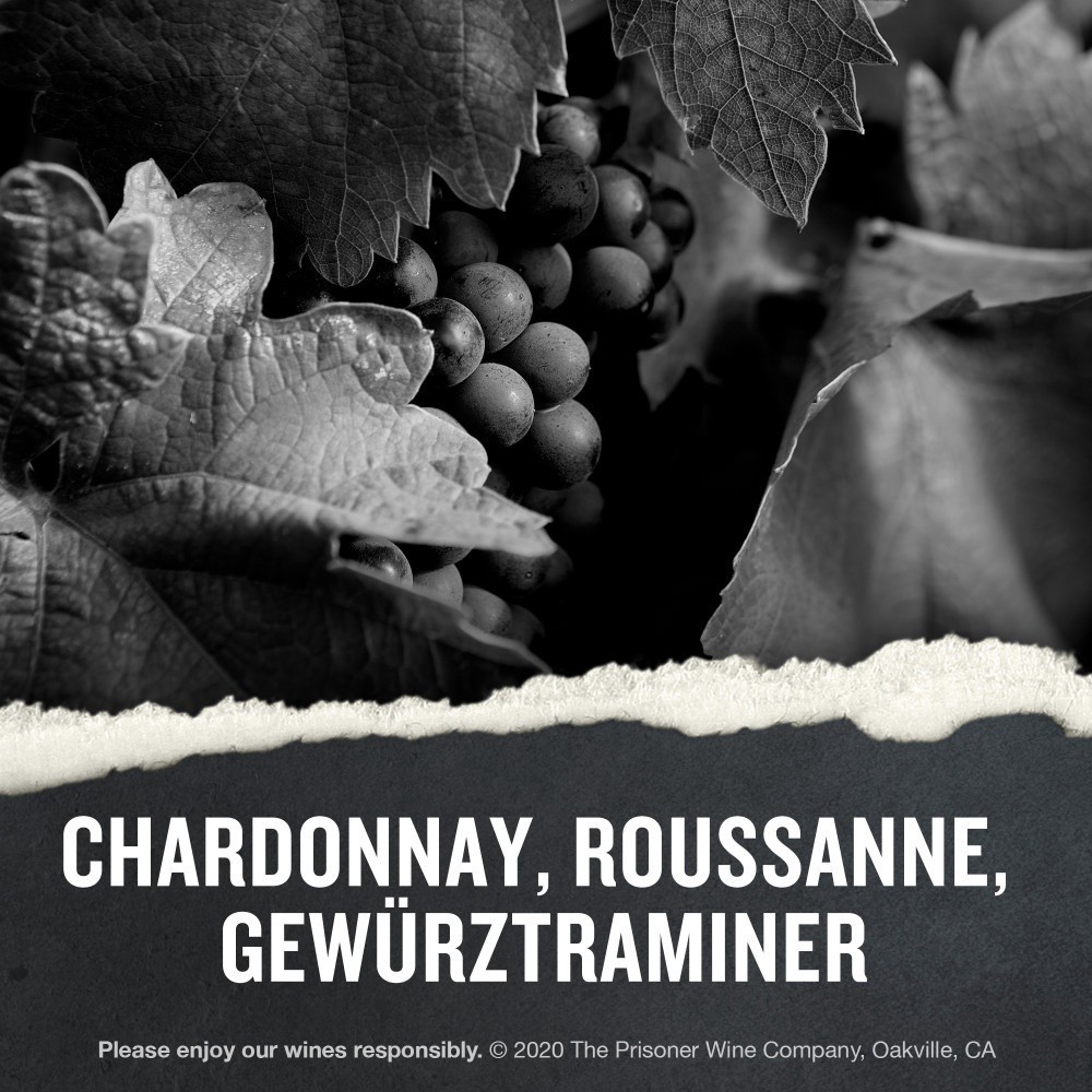 slide 2 of 7, The Prisoner Wine Company Carneros Chardonnay White Wine by The Prisoner Wine Company Wine Company, 375 mL Half Bottle, 12.68 fl oz