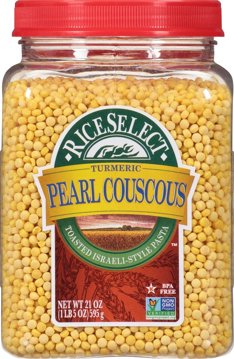 slide 6 of 10, RiceSelect Pearl Couscous, 21 oz