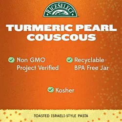 RiceSelect Pearl Couscous, Turmeric