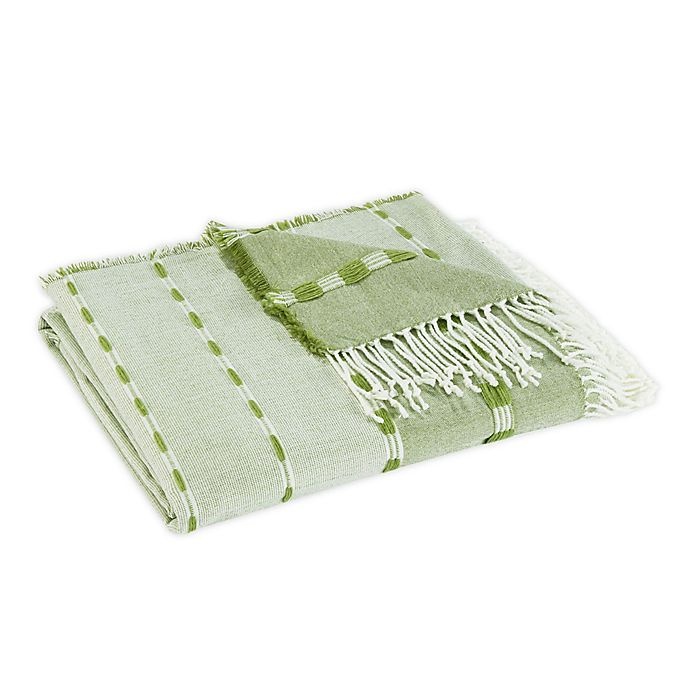 slide 1 of 3, Tommy Bahama Palms Sarong Throw Blanket - Green, 1 ct