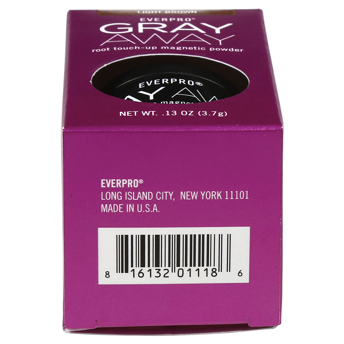 slide 8 of 11, Everpro Gray Away Light Brown Root Touch Up Powder, 0.13 oz