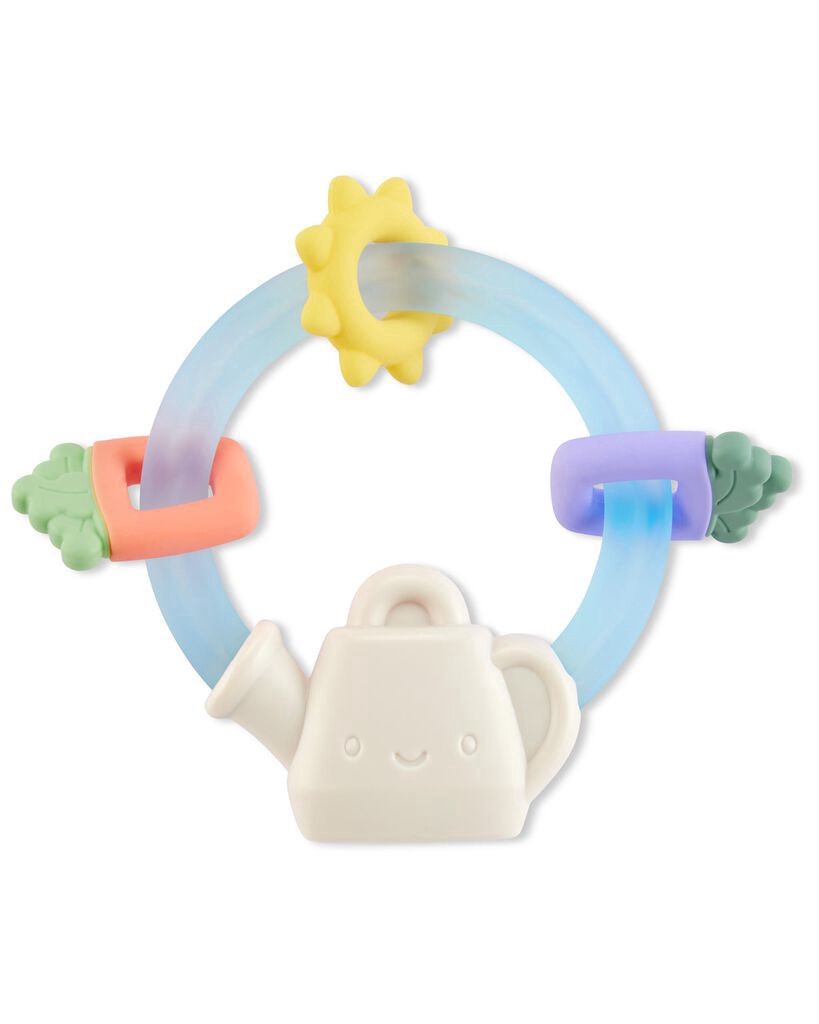 slide 2 of 2, Skiphop Garden Oasis Teethe & Play Baby Toy Multi NS, 1 ct