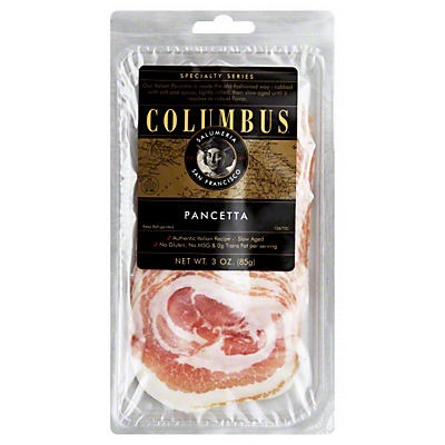 slide 1 of 3, Columbus Pancetta, 3 oz