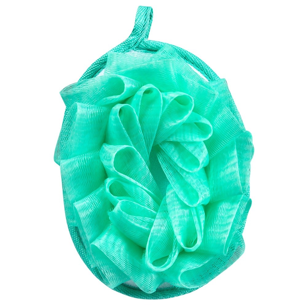 slide 1 of 1, Daylogic Textured Body Buff, Dual Sided, Green, 1 ct