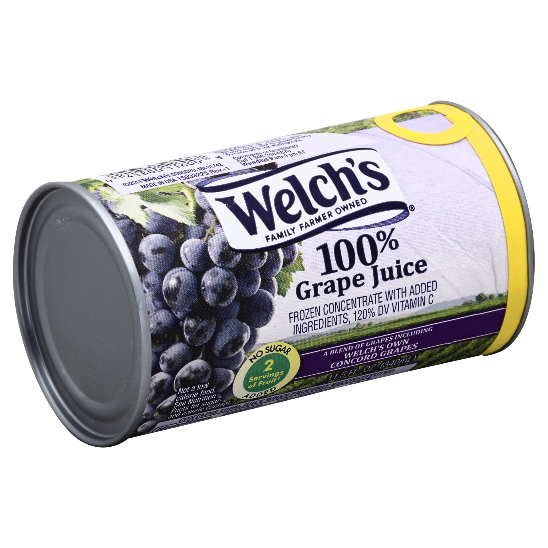 slide 1 of 1, Welch's 100% Grape Juice Concentrate, 11.5 fl oz