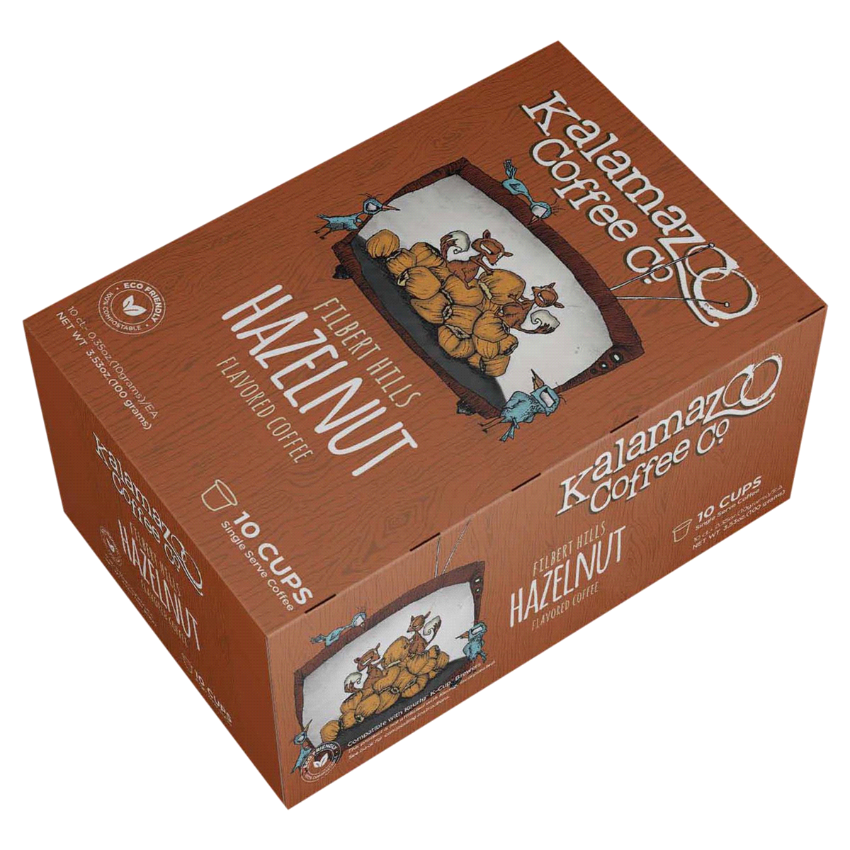 slide 1 of 5, Kalamazoo Candle Company KALAMAZOO COFFEE CUPS HAZELNUT, 1 ct