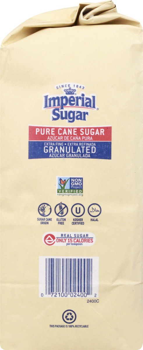 slide 8 of 9, Imperial Sugar Granulated Pure Cane Sugar 10 lb, 10 lb