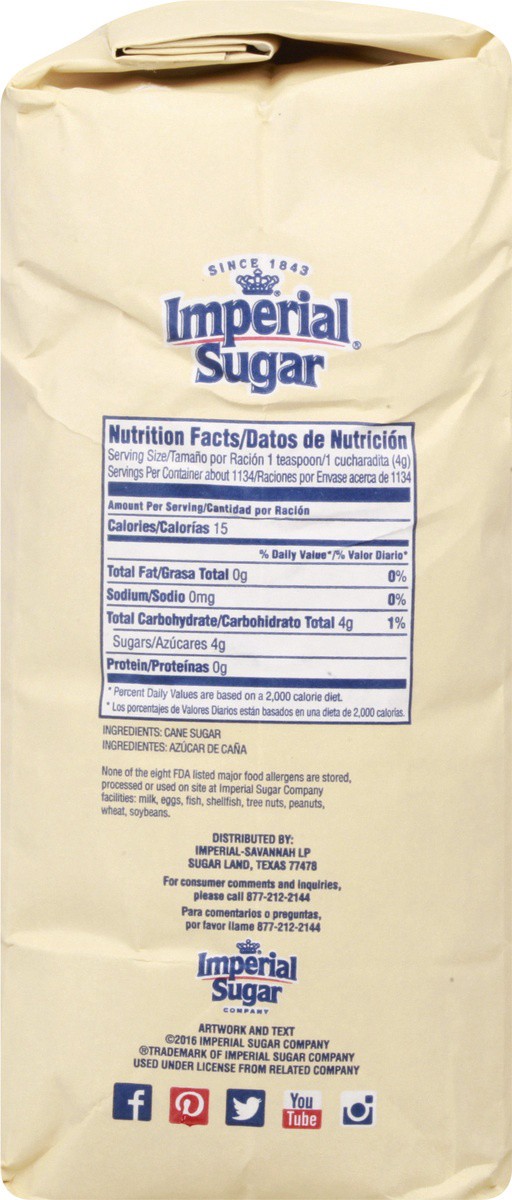 slide 4 of 9, Imperial Sugar Granulated Pure Cane Sugar 10 lb, 10 lb