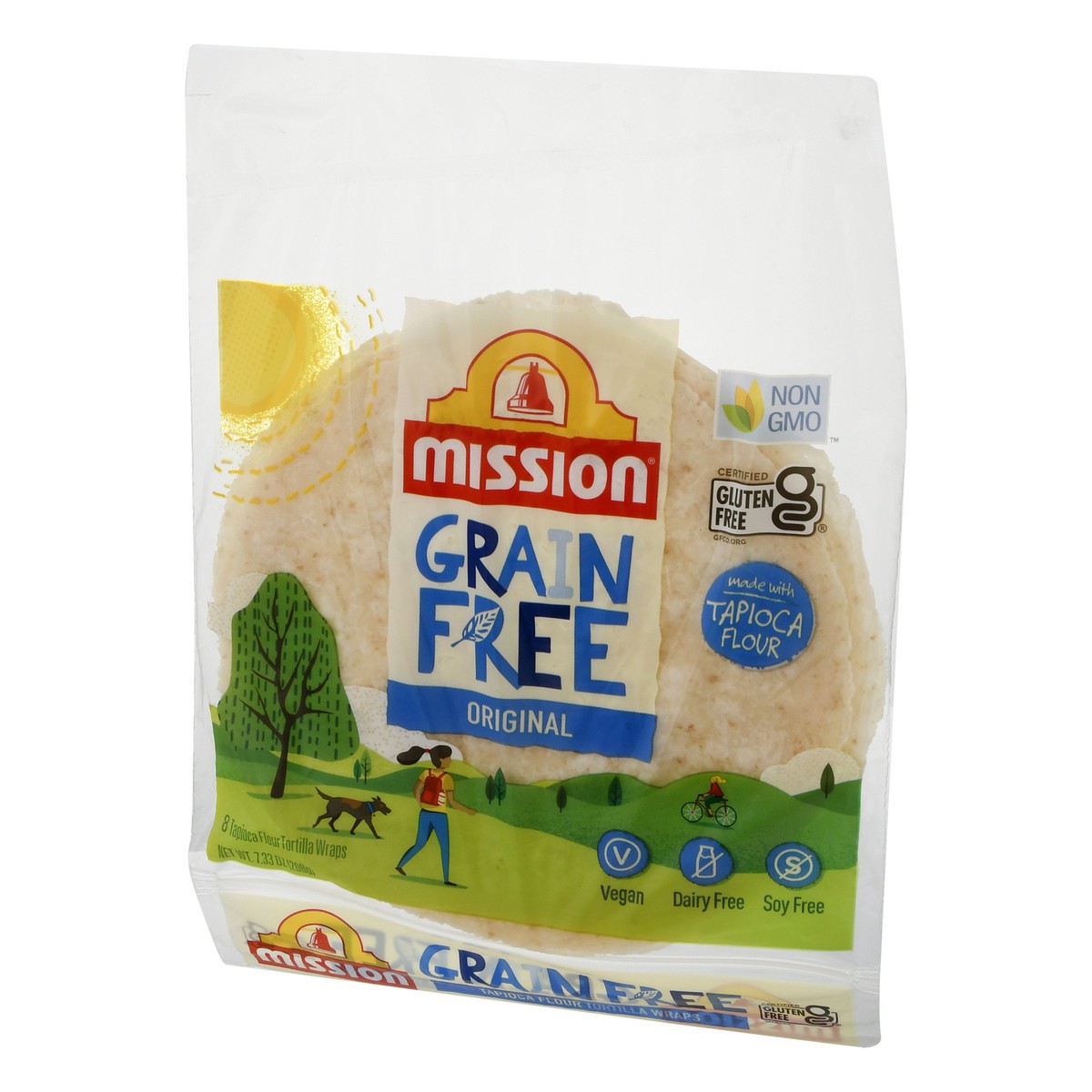 slide 3 of 9, Mission Grain Free Flour Tortillas - 8ct, 1 ct