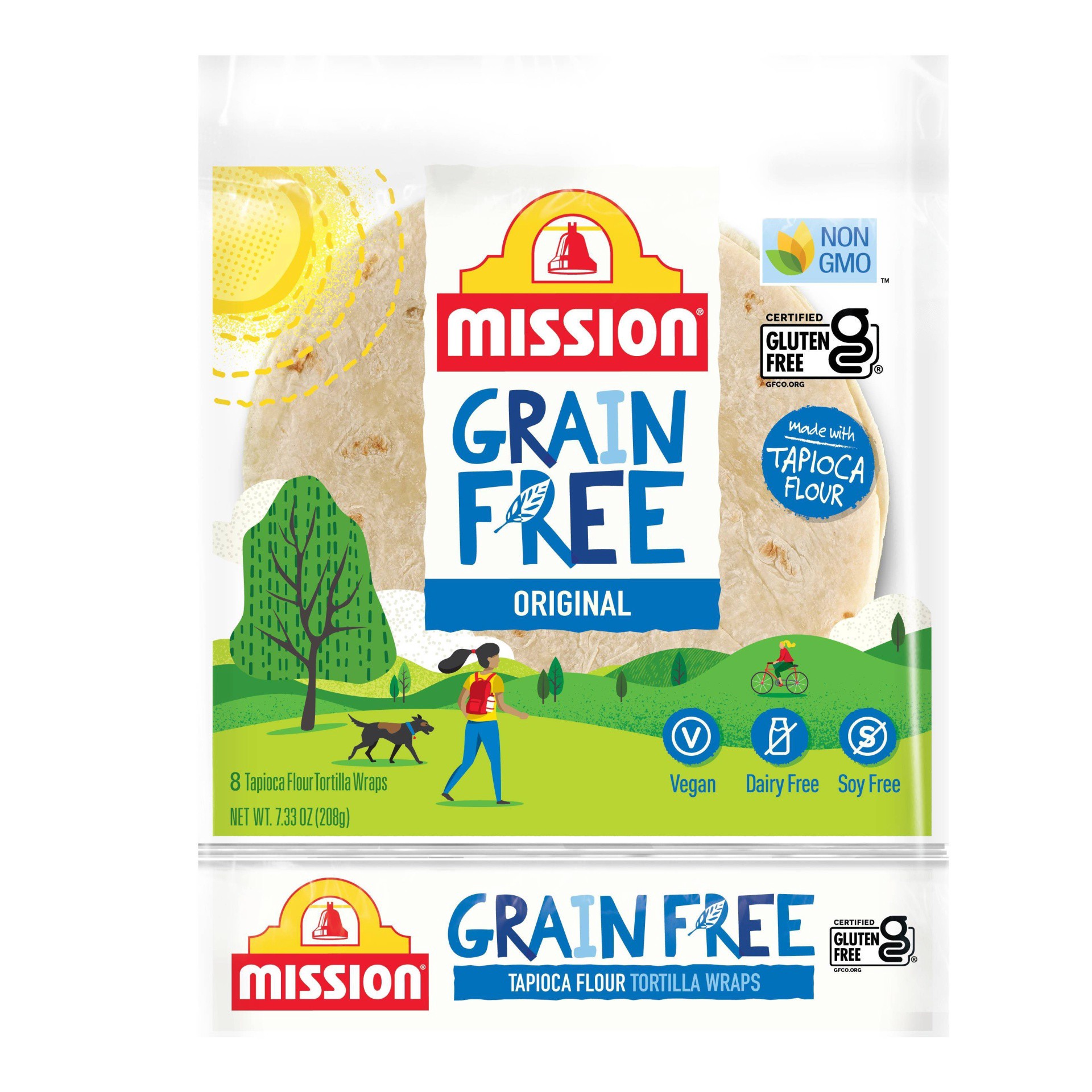 slide 1 of 9, Mission Grain Free Flour Tortillas - 8ct, 1 ct