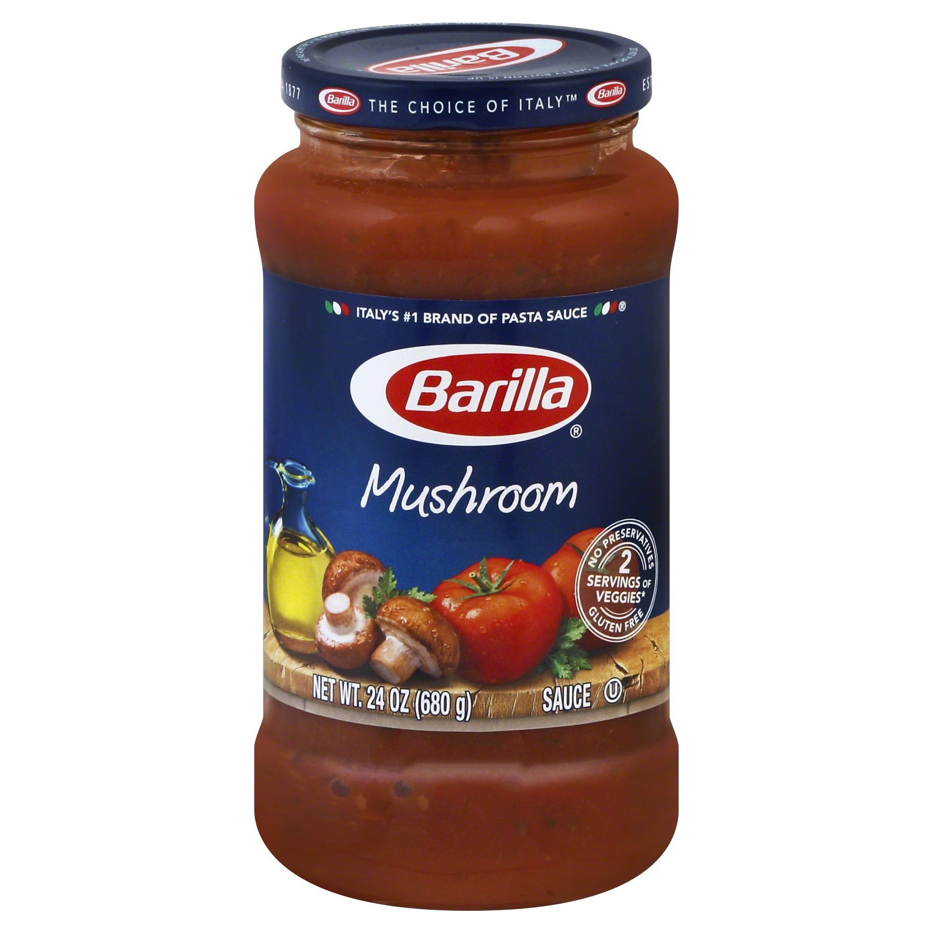 slide 1 of 2, Barilla Pasta Sauce 24 oz, 24 oz