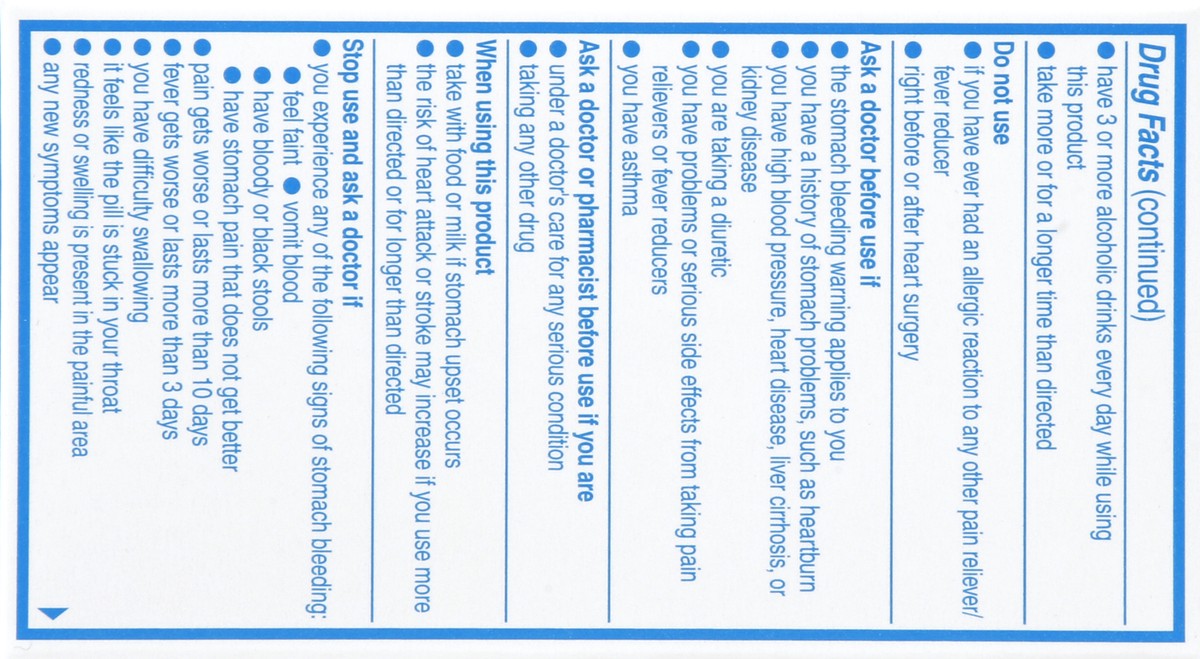 slide 5 of 5, Aleve Pain Reliever/Fever Reducer 40 ea, 40 ct