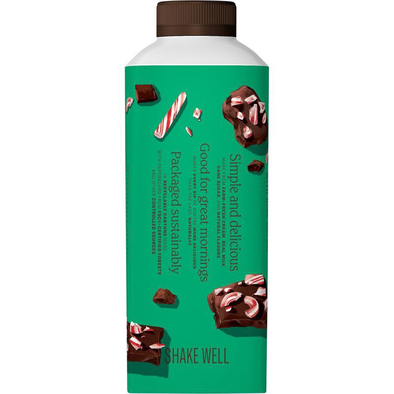 slide 2 of 4, Chobani Peppermint Mocha Coffee Creamer, 24 fl oz