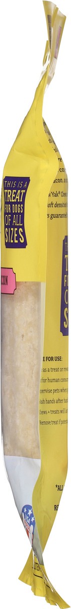 slide 12 of 15, Yellow Yak Dental Happy Teeth with Bacon Treat for Dogs 4.0 oz, 
