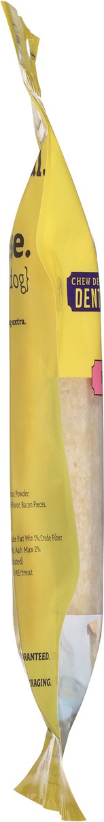 slide 2 of 15, Yellow Yak Dental Happy Teeth with Bacon Treat for Dogs 4.0 oz, 