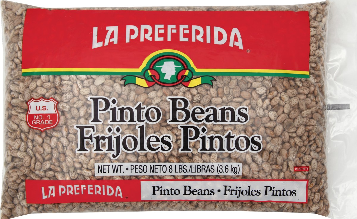 slide 4 of 5, La Preferida Dry Pinto Beans, 8 lb