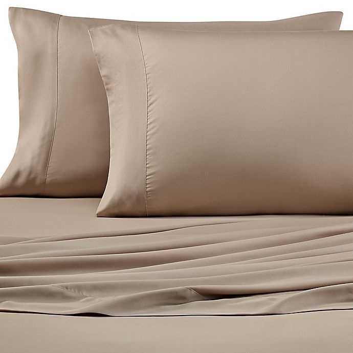 slide 1 of 1, SHEEX VAPOR BALANCE 37.5 Performance 300-TC King Pillowcases - Taupe, 2 ct