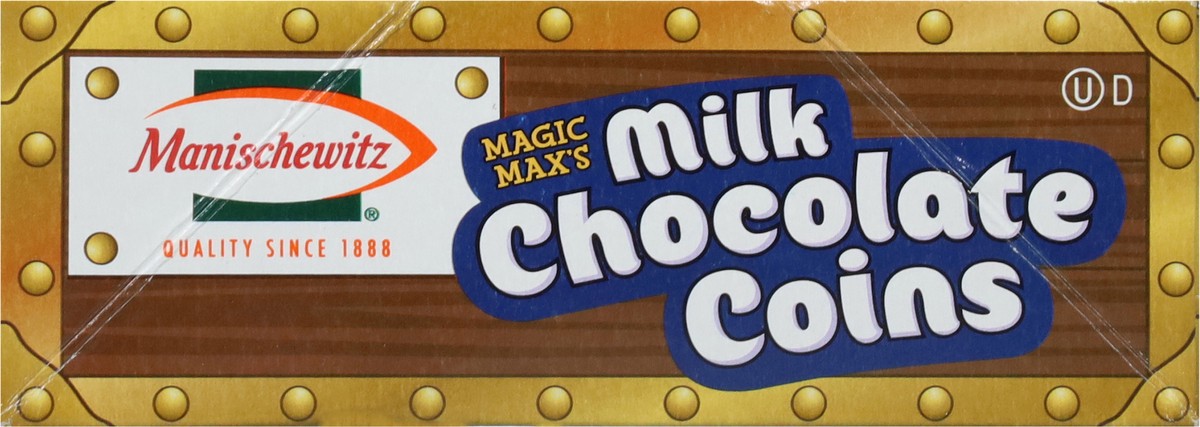 slide 3 of 9, Manischewitz Candy Coins Milk Chocolate, 0.53 oz