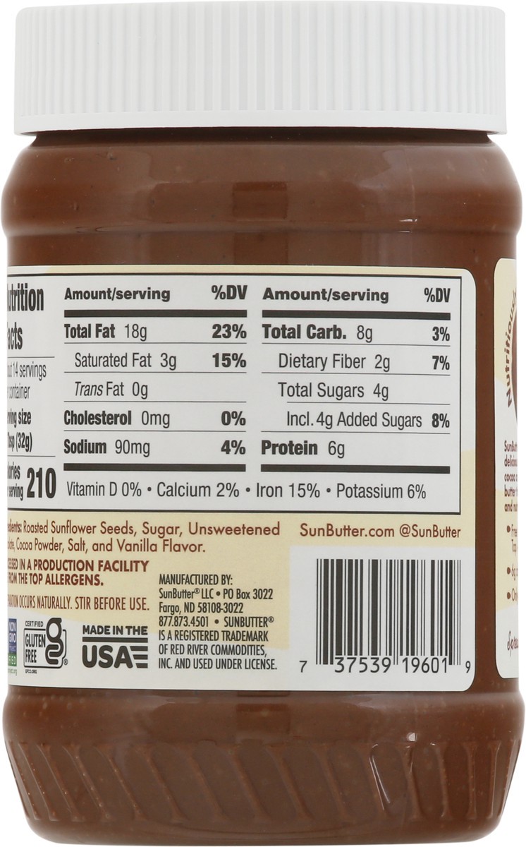 slide 6 of 9, SunButter Chocolate Sunflower Butter 16 oz, 16 oz