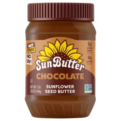 SunButter Chocolate Sunflower Seed Butter 16 oz