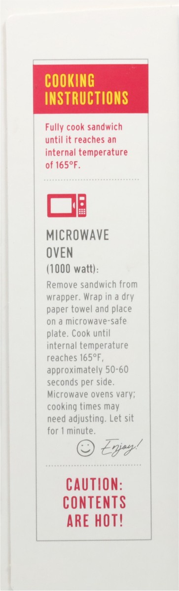 slide 8 of 9, Red's, Turkey Sausage Breakfast Sandwich, 4.3oz, 4 PK, 4 ct